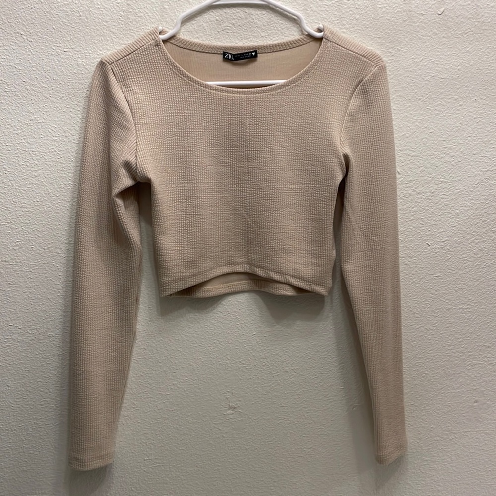 ZARA CROP LONG SLEEVE